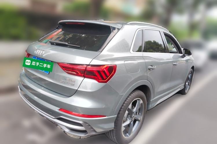 Used Audi Q3 2021 35 TFSI Fashion Dynamic Model Rear Right 45 Deg