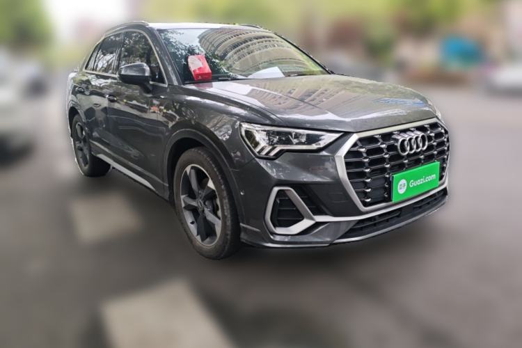 Used Audi Q3 2021 35 TFSI Fashion Dynamic Model Front Right 45 Deg
