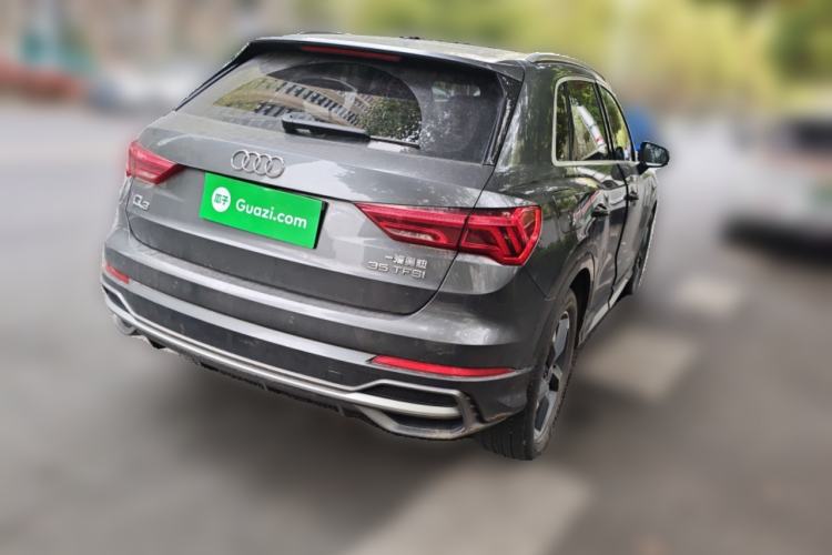 Used Audi Q3 2021 35 TFSI Fashion Dynamic Model Rear Right 45 Deg