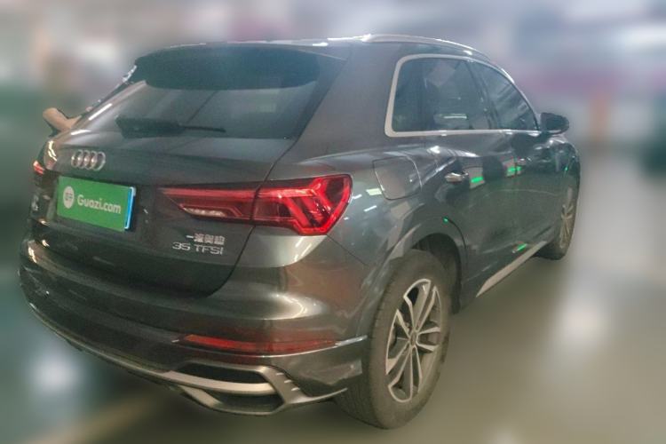 Used Audi Q3 2021 35 TFSI Progressive Dynamic Edition Rear Right 45 Deg