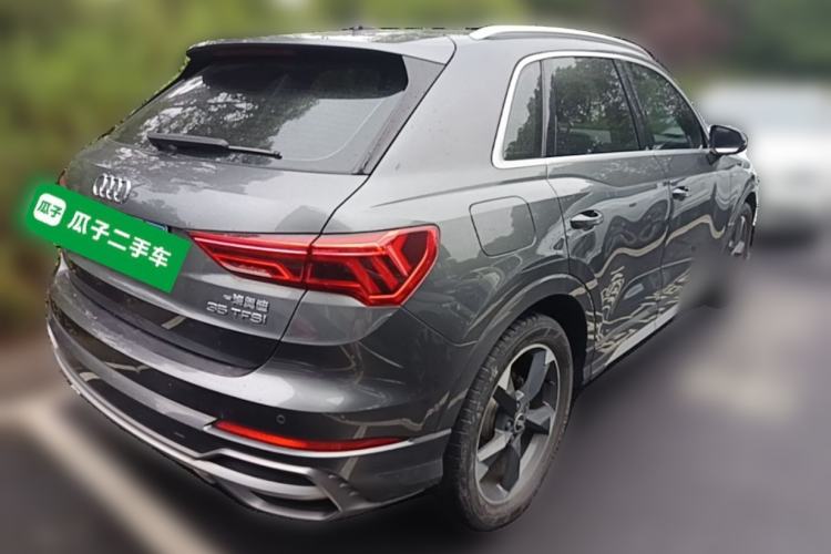 Used Audi Q3 2021 35 TFSI Fashion Dynamic Model Rear Right 45 Deg