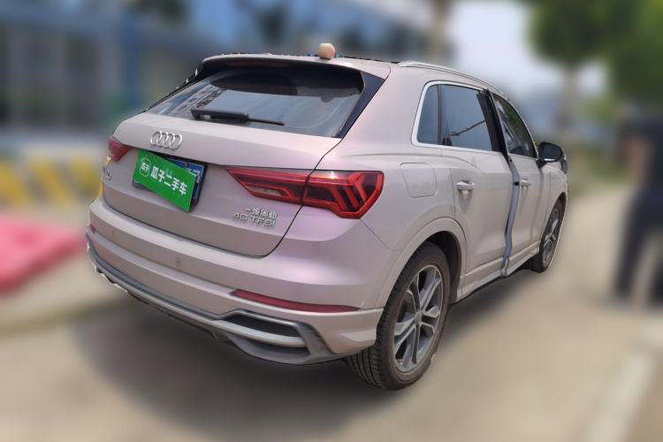 Used Audi Q3 2021 40 TFSI Fashion Dynamic Model Rear Right 45 Deg