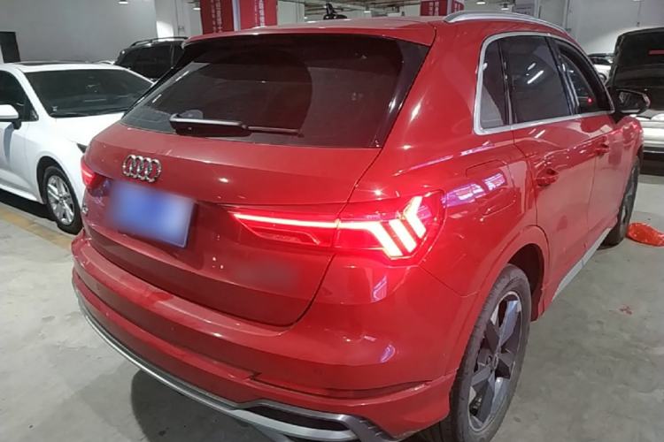 Used Audi Q3 2021 35 TFSI Fashion Dynamic Model Rear Right 45 Deg
