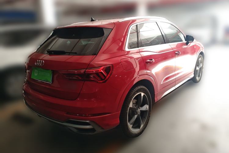 Used Audi Q3 2021 35 TFSI Fashion Dynamic Model Rear Right 45 Deg