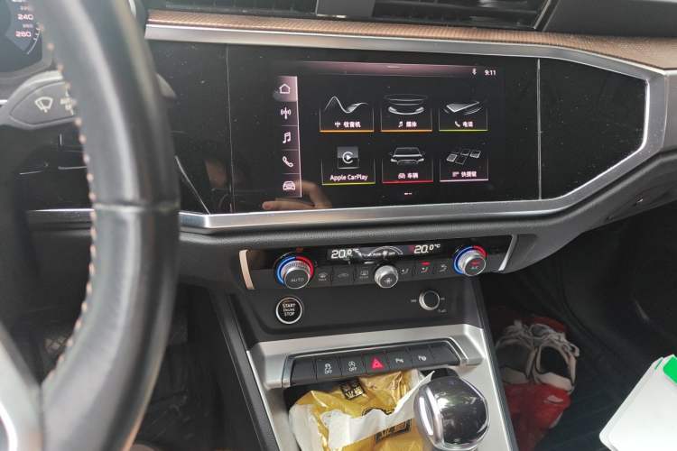 Used Audi Q3 2021 35 TFSI Fashionable and Elegant Model Audio And AC Panel