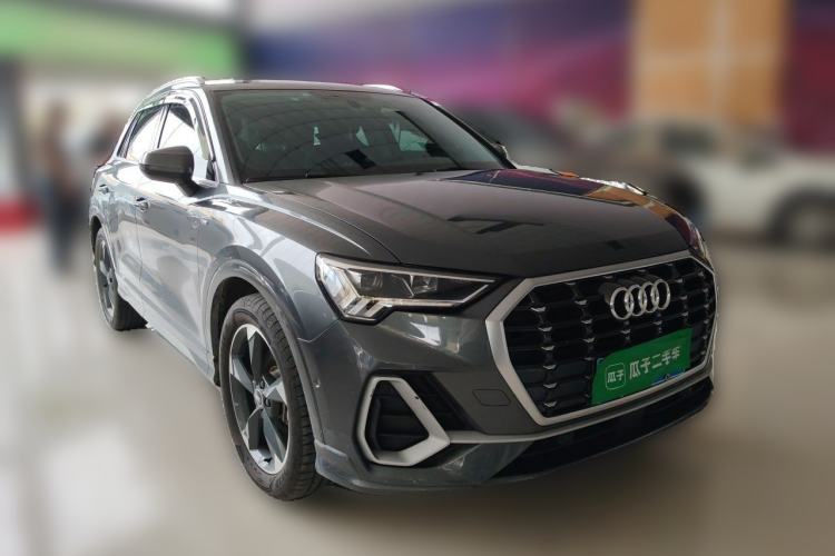Used Audi Q3 2021 35 TFSI Fashion Dynamic Model Front Right 45 Deg
