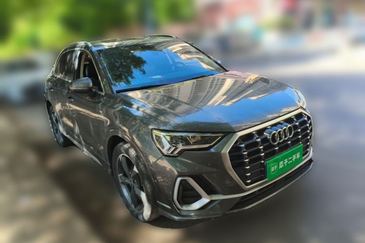 Used Audi Q3 2021 35 TFSI Fashion Dynamic Model Front Right 45 Deg
