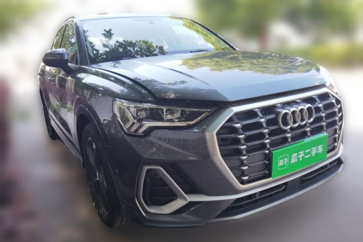 Used Audi Q3 2021 35 TFSI Fashion Dynamic Model Front Right 45 Deg