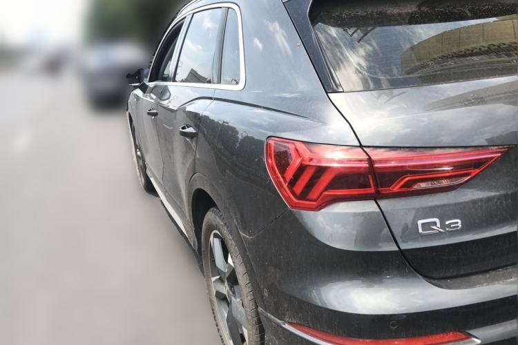 Used Audi Q3 2021 35 TFSI Fashion Dynamic Model Rear Left 45 Deg