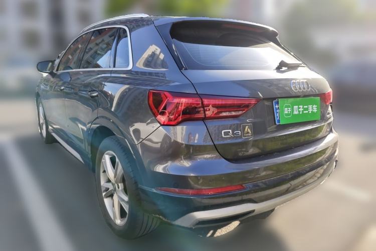 Used Audi Q3 2021 35 TFSI Fashionable and Elegant Model Rear Left 45 Deg