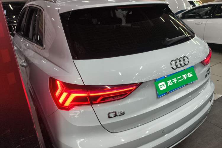 Used Audi Q3 2021 35 TFSI Fashion Dynamic Model Rear Left 45 Deg
