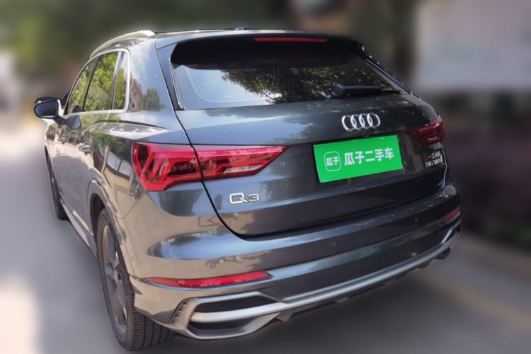 Used Audi Q3 2021 35 TFSI Fashion Dynamic Model Rear Left 45 Deg
