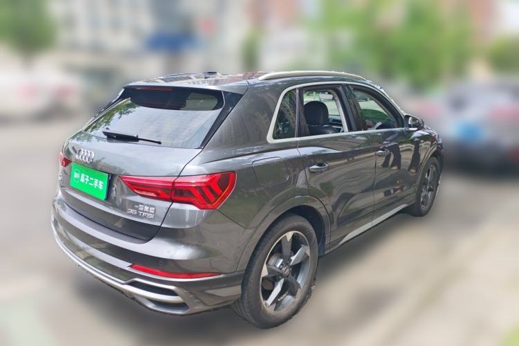 Used Audi Q3 2021 35 TFSI Fashion Dynamic Model Rear Right 45 Deg