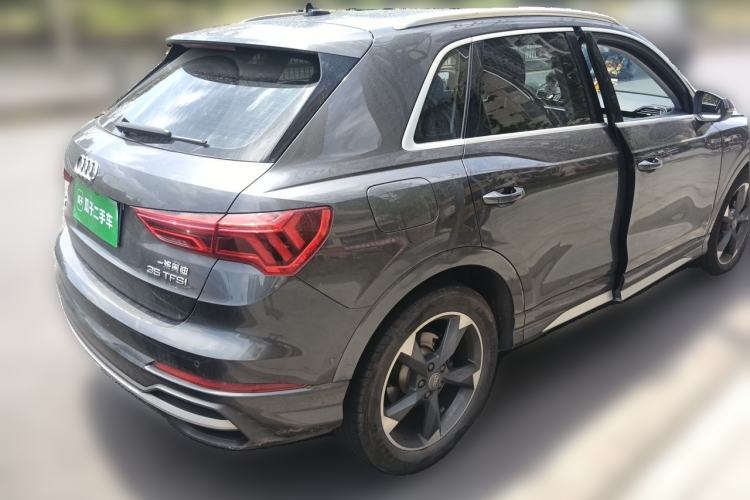 Used Audi Q3 2021 35 TFSI Fashion Dynamic Model Rear Right 45 Deg