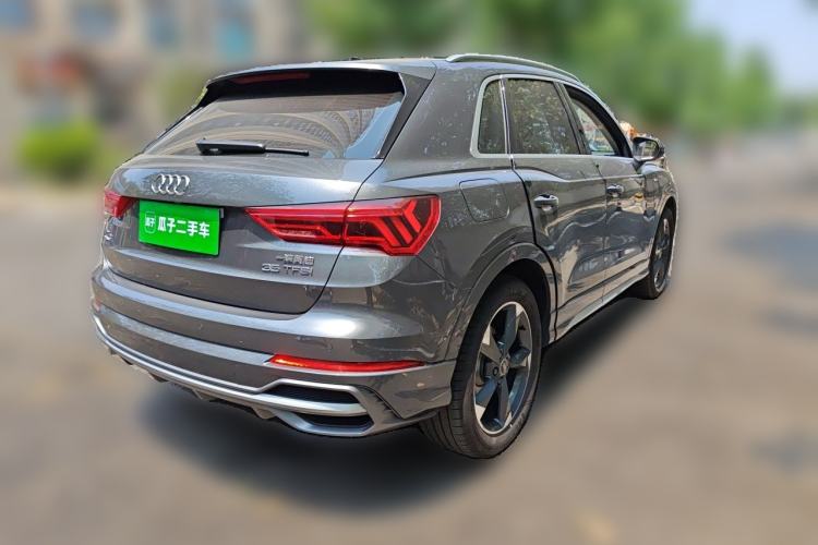Used Audi Q3 2021 35 TFSI Fashion Dynamic Model Rear Right 45 Deg