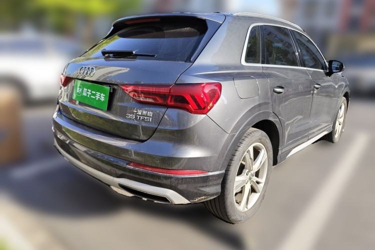Used Audi Q3 2021 35 TFSI Fashionable and Elegant Model Rear Right 45 Deg