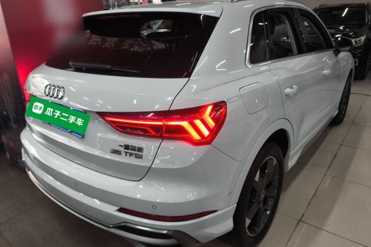 Used Audi Q3 2021 35 TFSI Fashion Dynamic Model Rear Right 45 Deg