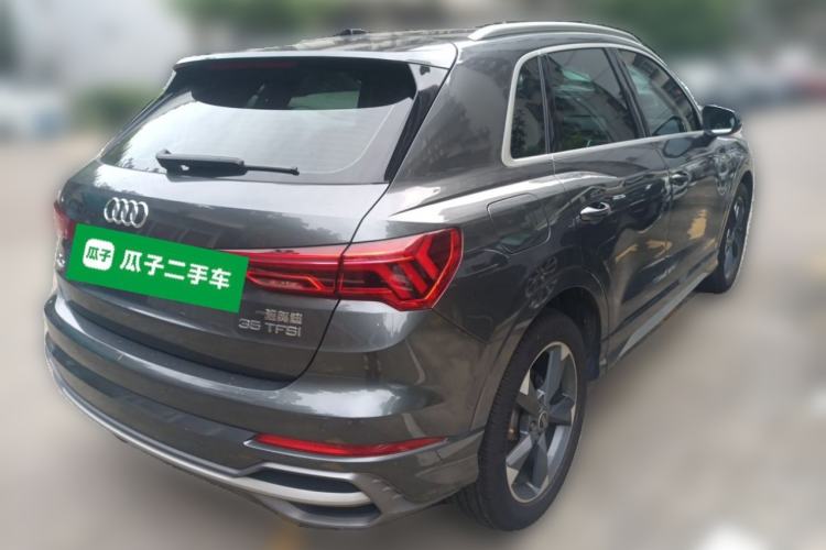 Used Audi Q3 2021 35 TFSI Fashion Dynamic Model Rear Right 45 Deg
