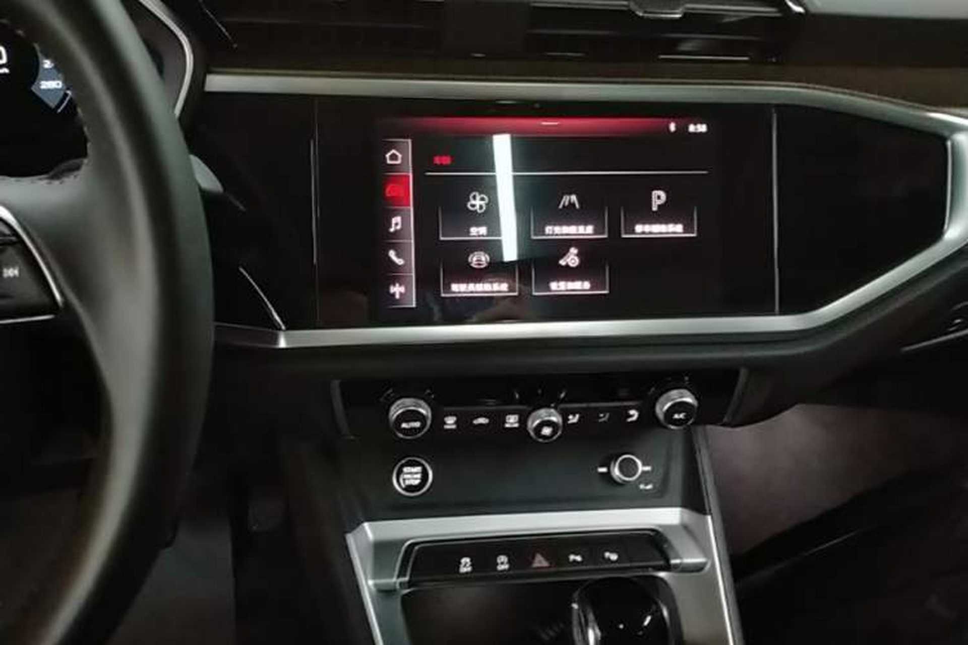 Used Audi Q3 2021 35 TFSI Fashionable and Elegant Model Audio And AC Panel