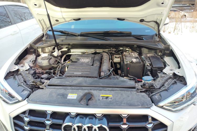 Used Audi Q3 2021 35 TFSI Progressive Dynamic Edition Engine Bay