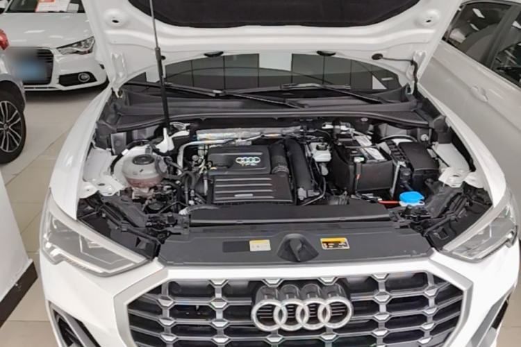 Used Audi Q3 2021 35 TFSI Progressive Dynamic Edition Engine Bay