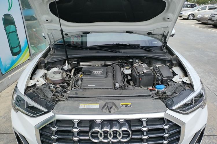 Used Audi Q3 2021 35 TFSI Progressive Dynamic Edition Engine Bay