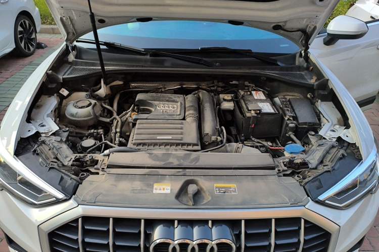 Used Audi Q3 2021 35 TFSI Fashionable and Elegant Model Engine Bay