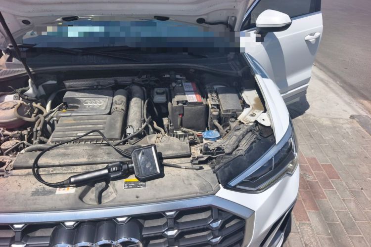 Used Audi Q3 2021 35 TFSI Progressive Dynamic Edition Engine Bay Left