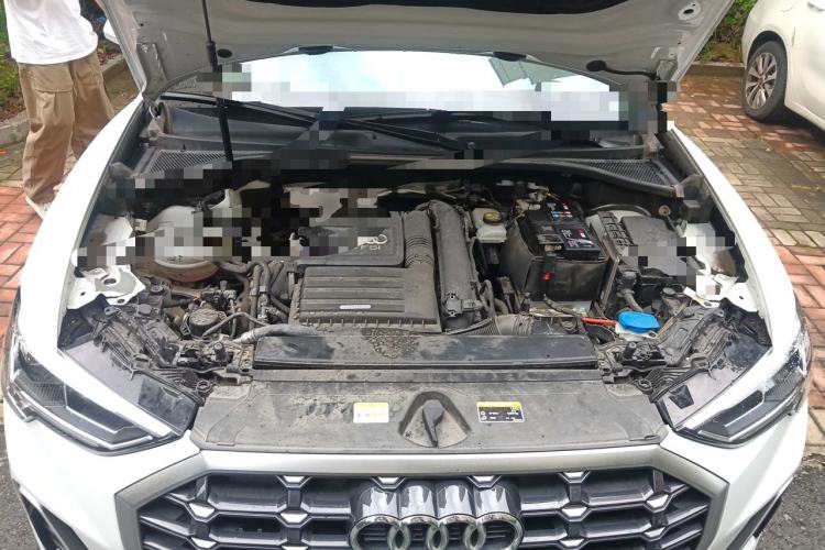 Used Audi Q3 2021 35 TFSI Progressive Dynamic Edition Engine Bay