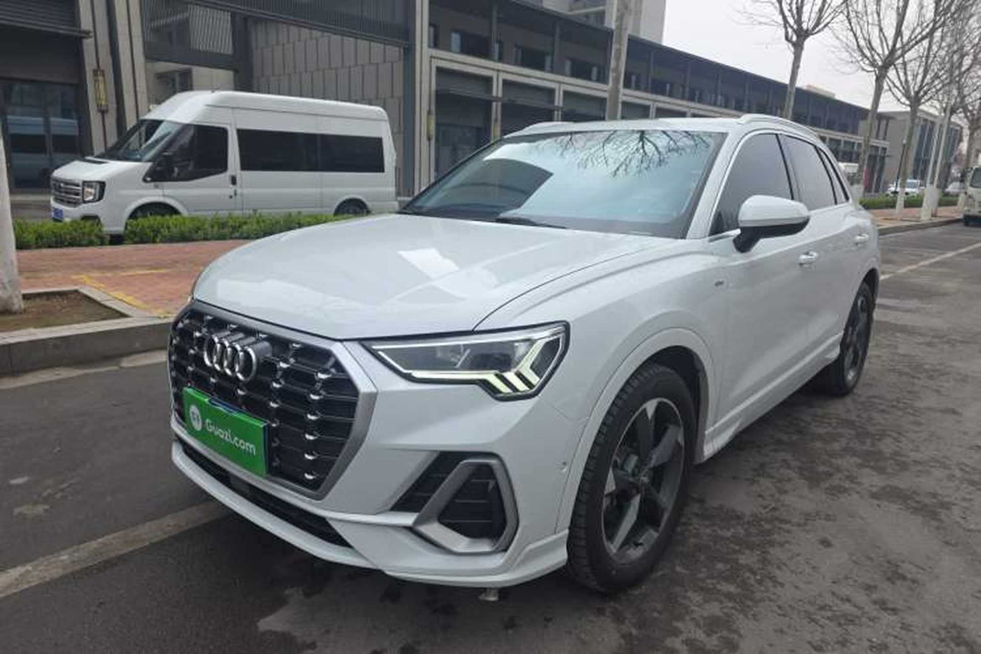 Used Audi Q3 2021 35 TFSI Fashion Dynamic Model Front Left 45 Deg