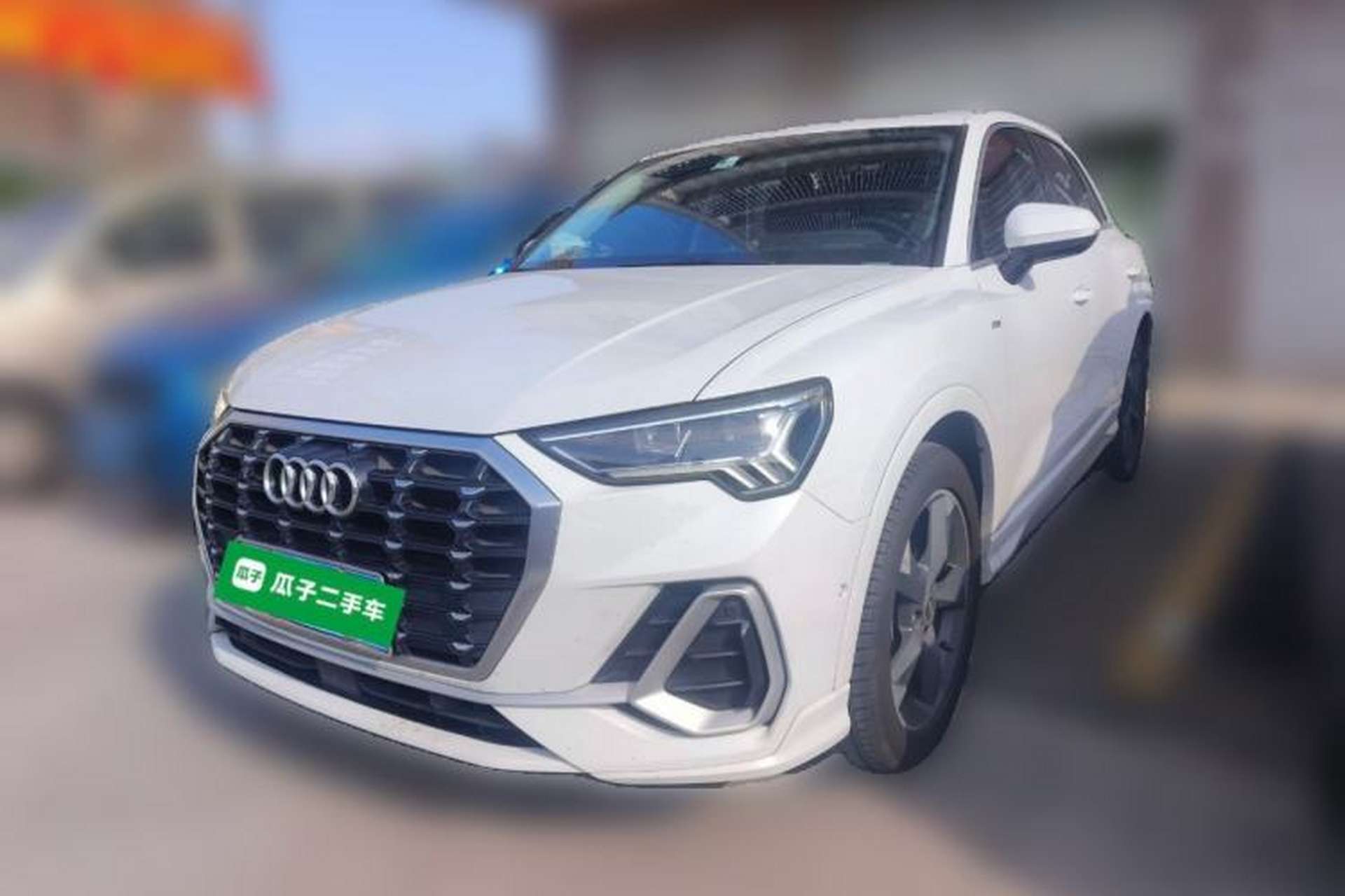 Used Audi Q3 2021 35 TFSI Fashion Dynamic Model Front Left 45 Deg