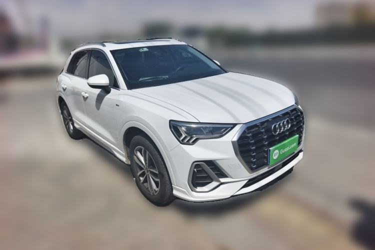 Used Audi Q3 2021 35 TFSI Progressive Dynamic Edition Front Right 45 Deg