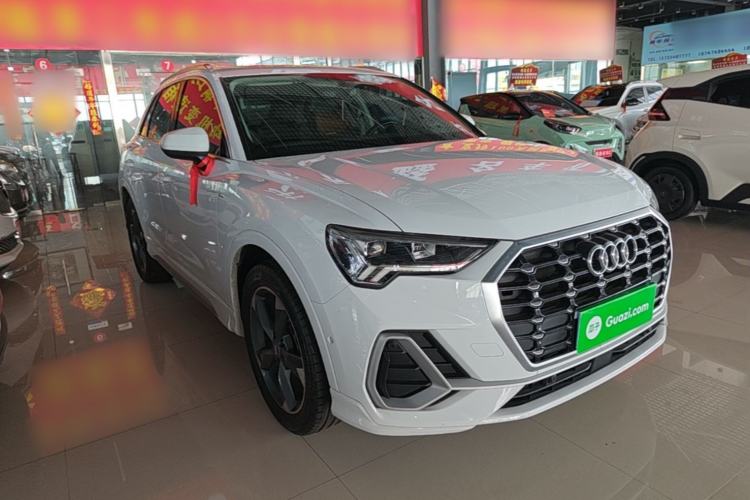 Used Audi Q3 2021 35 TFSI Fashion Dynamic Model Front Right 45 Deg