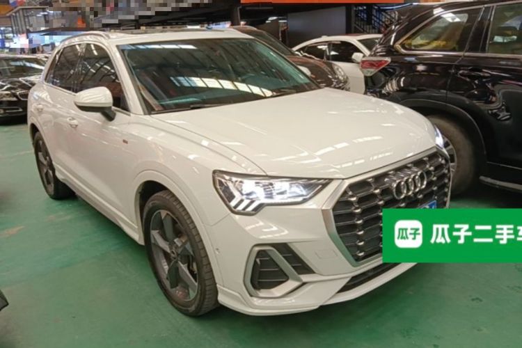 Used Audi Q3 2021 35 TFSI Fashion Dynamic Model Front Right 45 Deg