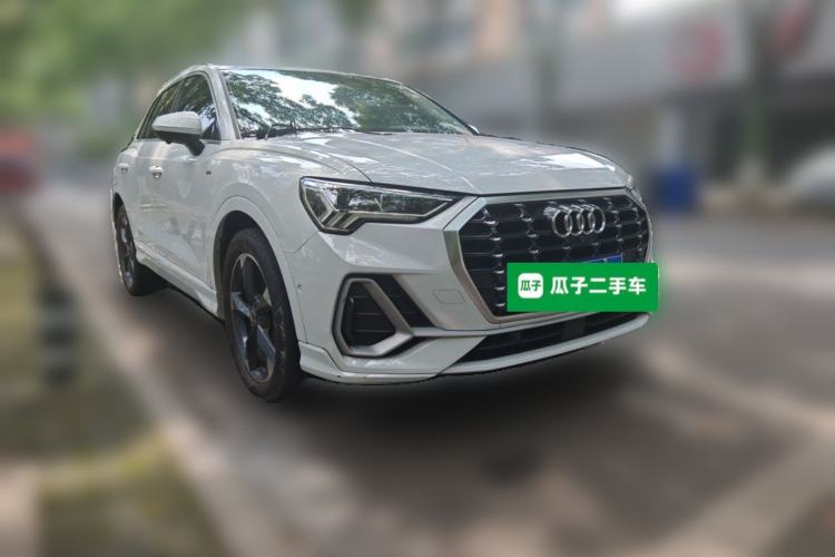 Used Audi Q3 2021 35 TFSI Fashion Dynamic Model Front Right 45 Deg