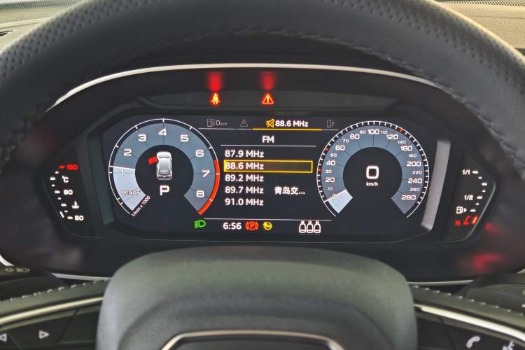 Used Audi Q3 2021 35 TFSI Fashion Dynamic Model Odometer Close Up