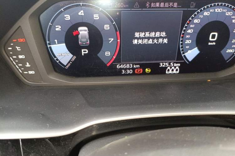 Used Audi Q3 2021 35 TFSI Fashion Dynamic Model Odometer Close Up