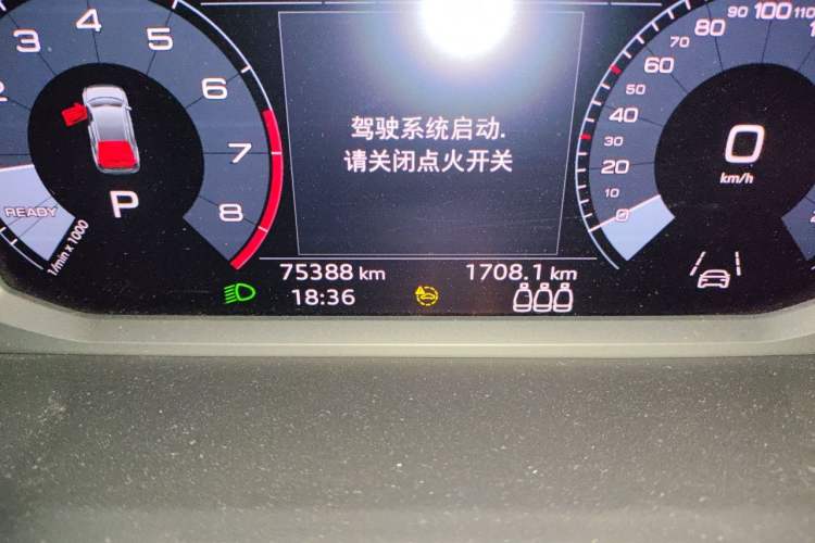Used Audi Q3 2021 35 TFSI Progressive Dynamic Edition Odometer Close Up