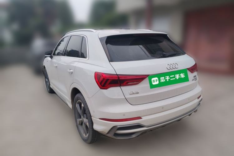 Used Audi Q3 2021 35 TFSI Fashion Dynamic Model Rear Left 45 Deg