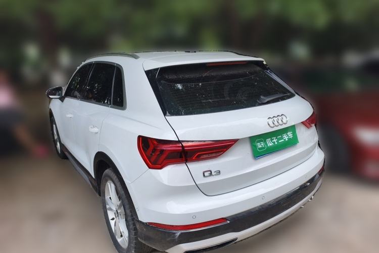 Used Audi Q3 2021 35 TFSI Fashionable and Elegant Model Rear Left 45 Deg