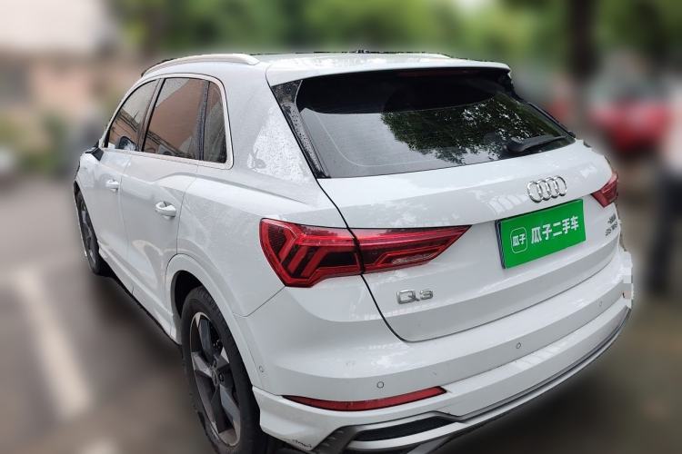 Used Audi Q3 2021 35 TFSI Fashion Dynamic Model Rear Left 45 Deg