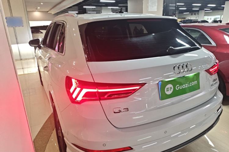 Used Audi Q3 2021 35 TFSI Fashion Dynamic Model Rear Left 45 Deg