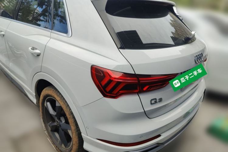 Used Audi Q3 2021 35 TFSI Fashion Dynamic Model Rear Left 45 Deg