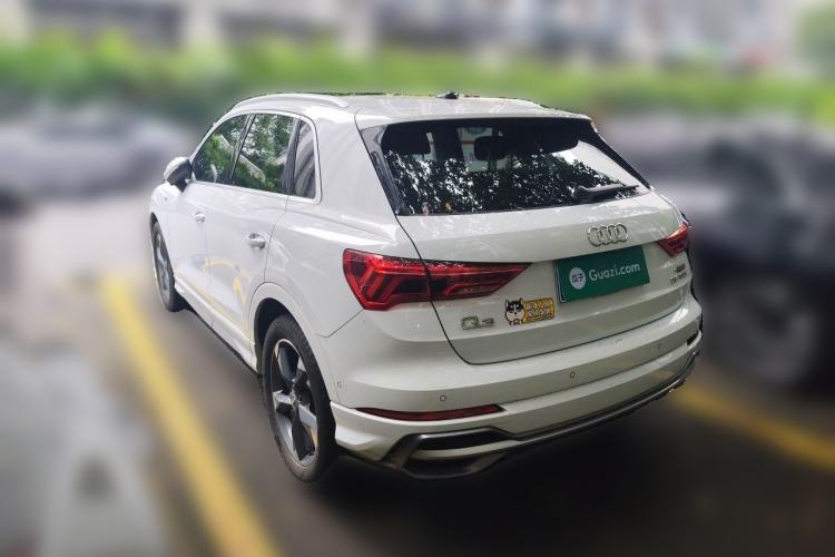 Used Audi Q3 2021 35 TFSI Fashion Dynamic Model Rear Left 45 Deg
