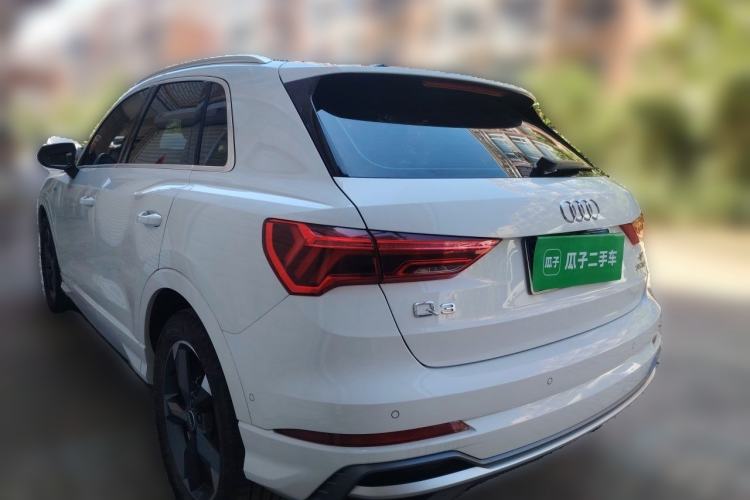 Used Audi Q3 2021 35 TFSI Fashion Dynamic Model Rear Left 45 Deg