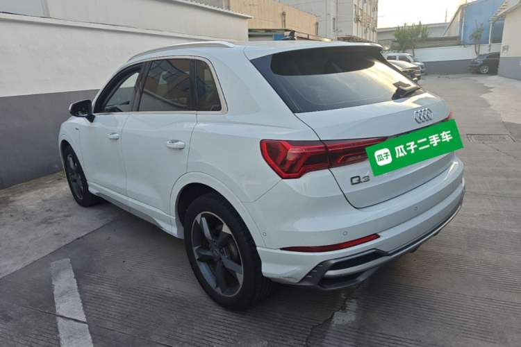 Used Audi Q3 2021 35 TFSI Fashion Dynamic Model Rear Left 45 Deg