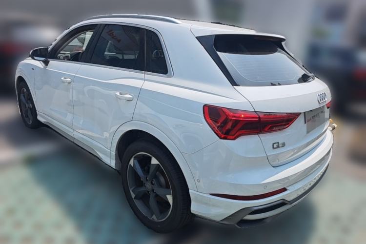 Used Audi Q3 2021 35 TFSI Fashion Dynamic Model Rear Left 45 Deg