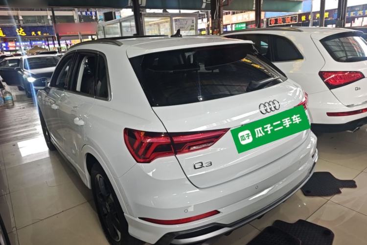 Used Audi Q3 2021 35 TFSI Fashion Dynamic Model Rear Left 45 Deg
