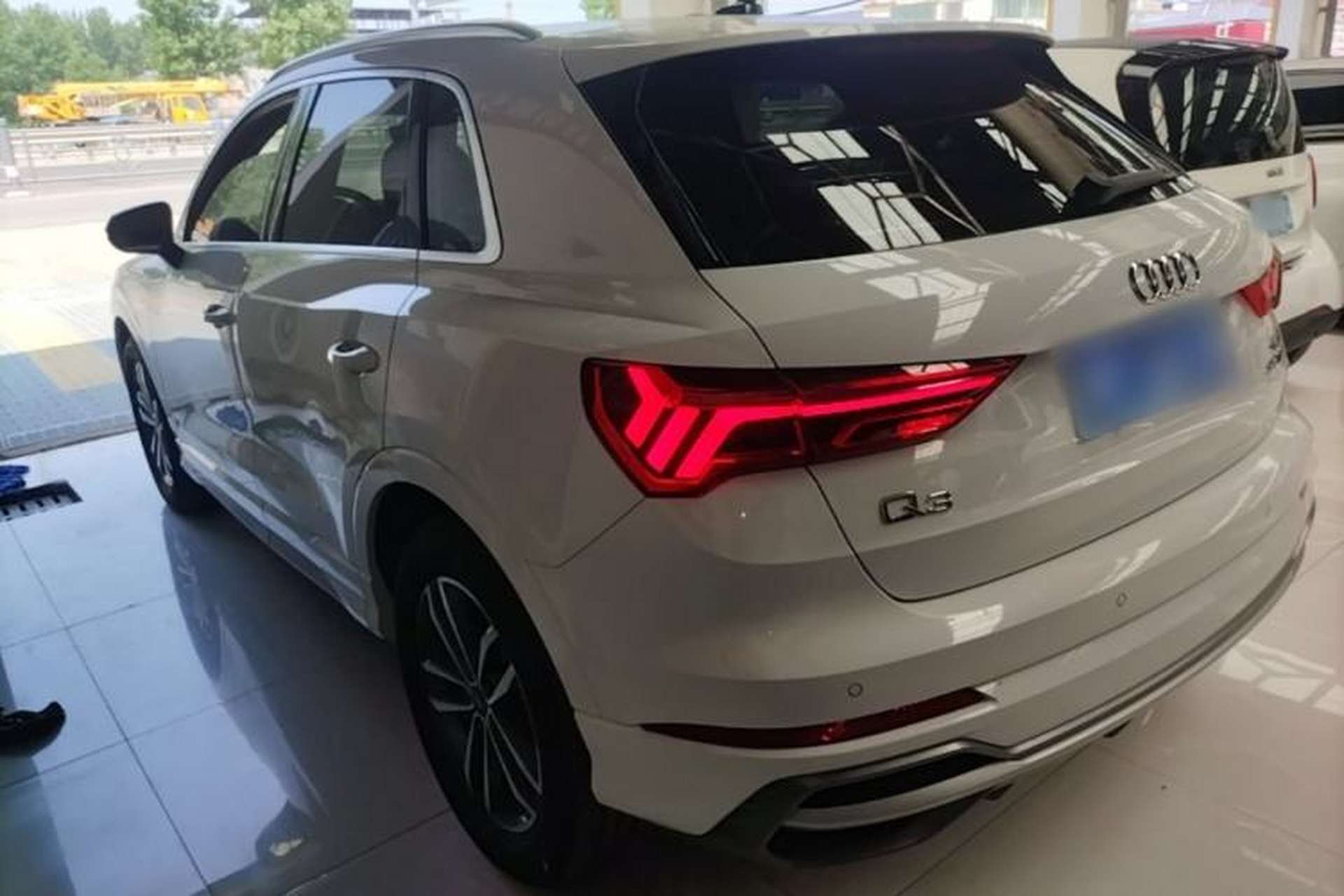 Used Audi Q3 2021 35 TFSI Progressive Dynamic Edition Rear Left 45 Deg