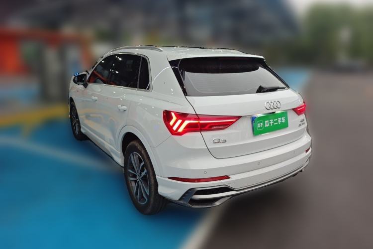 Used Audi Q3 2021 35 TFSI Progressive Dynamic Edition Rear Left 45 Deg